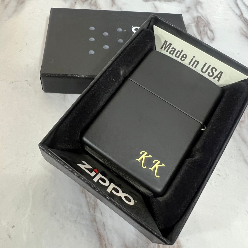 Zippo刻字火機(啞面)