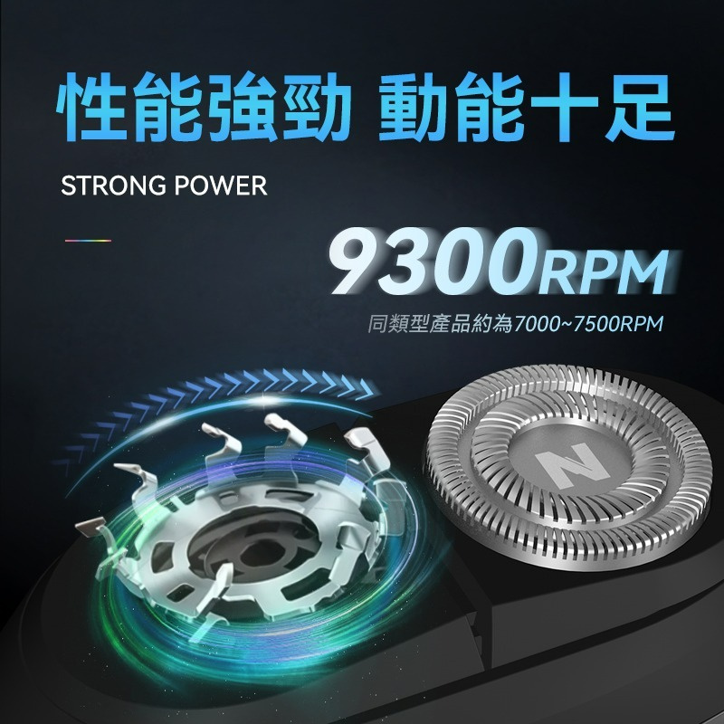 【全港免運費 】NEWEDO 迷你便攜超轉貼感乾濕電鬚刨