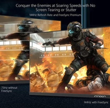 INNOCN 40" 40C1R (WQHD 3440x1440 IPS / 21:9) 144Hz Ultrawide Computer Monitor