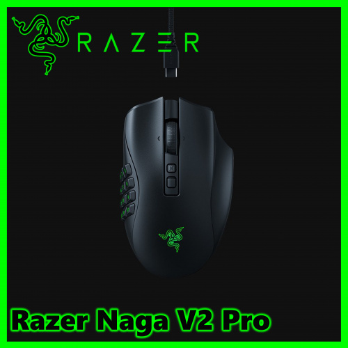Razer Naga V2 Pro HyperSpeed 無線 MMO 遊戲滑鼠