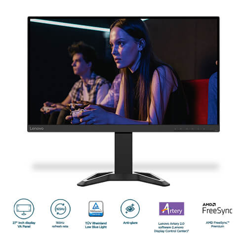 Lenovo 27吋 QHD 165Hz 電競顯示器 G27q-30