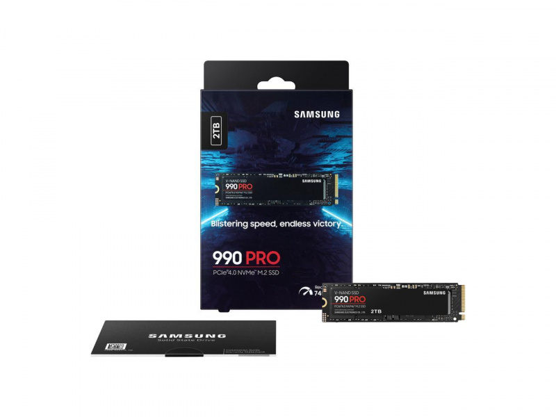SAMSUNG 990 PRO PCle 4.0 NVMe M.2 固態硬碟 (1TB - 4TB)