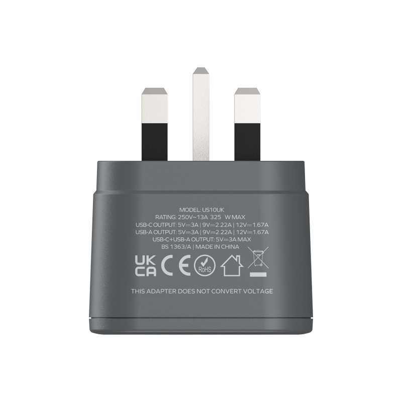 Momax Oneplug PD20W 2A1C 1位萬能插蘇 [US10] [3色]