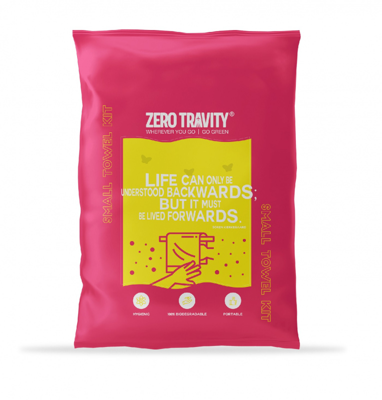 ZERO TRAVITY - 隨行式環保小毛巾套裝 (毛巾3條)