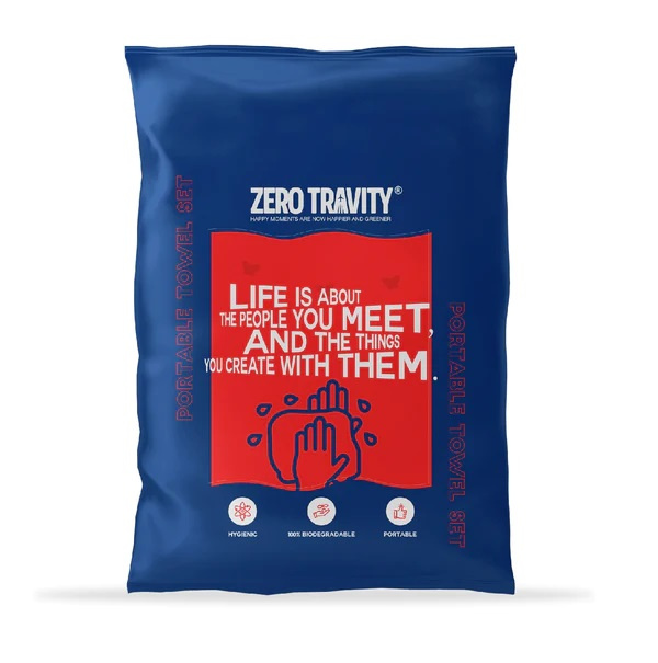 ZERO TRAVITY - 隨行式環保壓縮毛巾套裝 (壓縮毛巾10個)