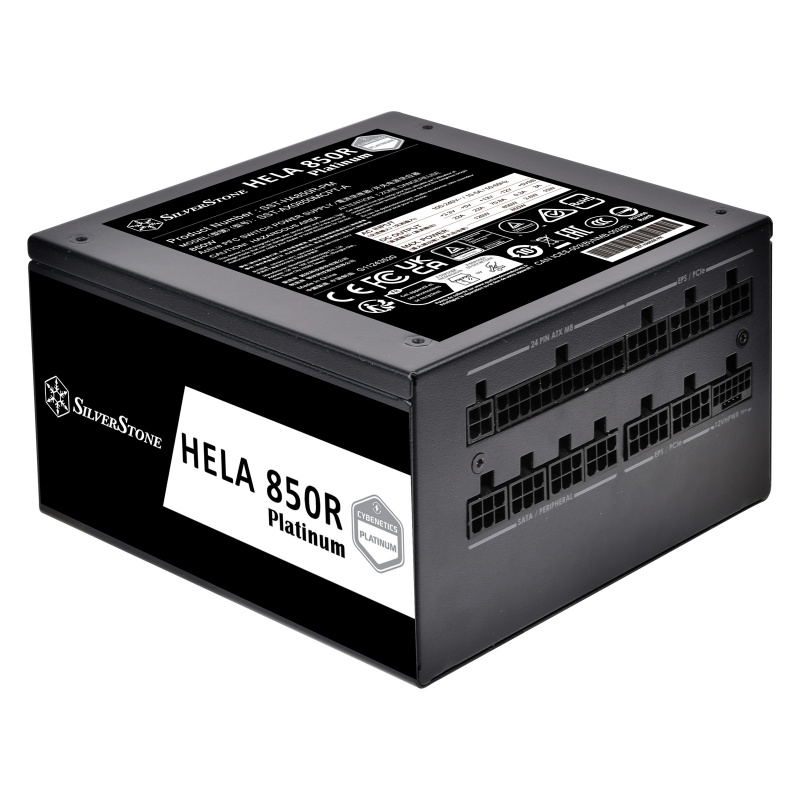 SilverStone HELA 850R Platinum Cybenetics白金牌認證850W PCIe 5.0全模組ATX電源 SST-HA850R-PM