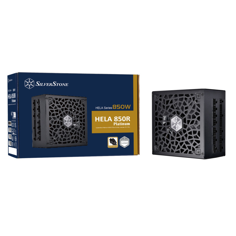 SilverStone HELA 850R Platinum Cybenetics白金牌認證850W PCIe 5.0全模組ATX電源 SST-HA850R-PM