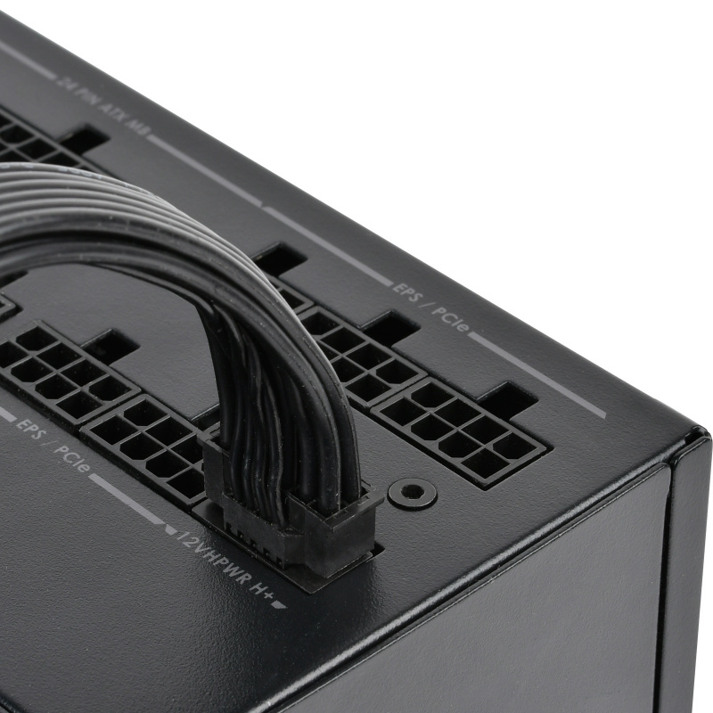 SilverStone HELA 850R Platinum Cybenetics白金牌認證850W PCIe 5.0全模組ATX電源 SST-HA850R-PM