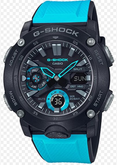Casio G-Shock 碳核心防護構造系列 [GA-2000]