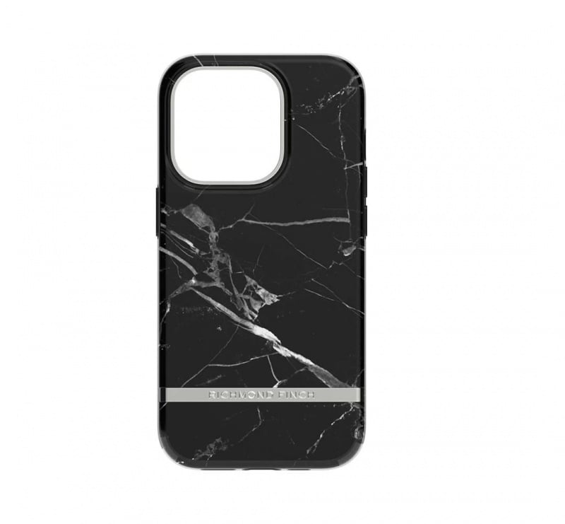 Richmond & Finch iPhone 14 Plus Case -銀黑理石 White Marble (50468)
