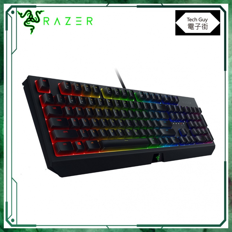 Razer【BlackWidow】機械式 電競鍵盤 (綠軸)