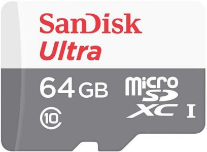 SanDisk ULTRA microSDXC UHS-I CLASS 10 記憶卡 (up to 80MB/s) SDSQUNS-16/32/64/128GB