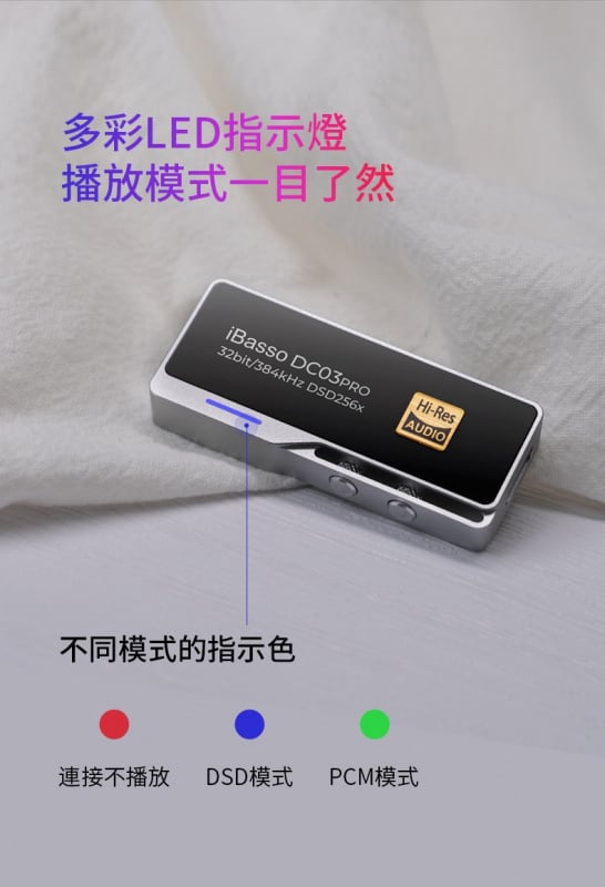 【全港免運費 行貨1年保養】iBasso DC03 Pro 便攜解碼耳擴