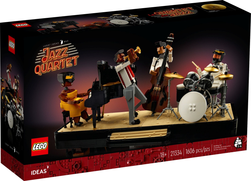 Lego 21334 爵士四重奏 Jazz Quartet (Ideas)