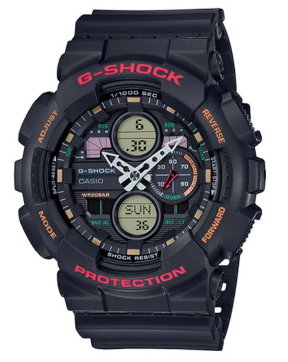 G-Shock GA-140系列 標準指針數碼雙重顯示手錶 [3色]