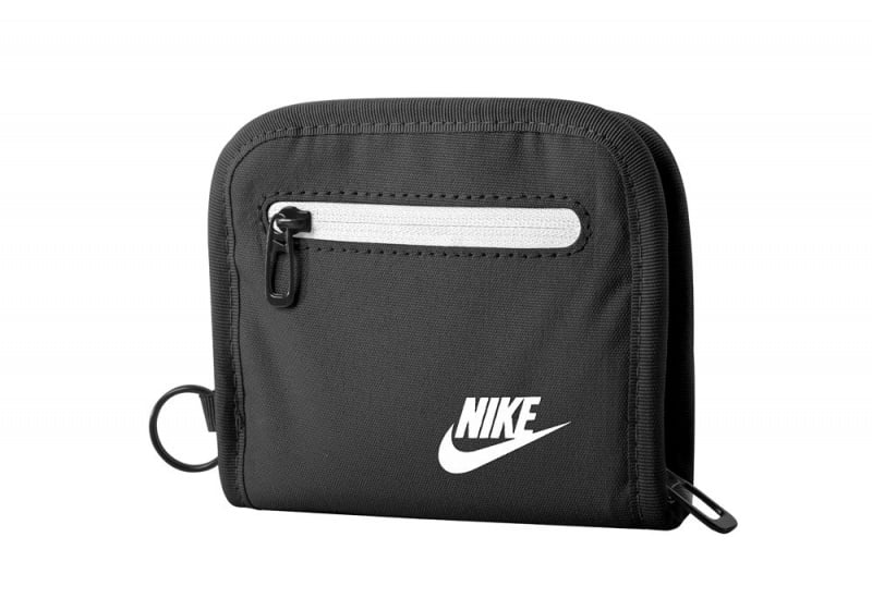 Nike Heritage Small Nylon Zip Around Wallet 銀包 [黑色]