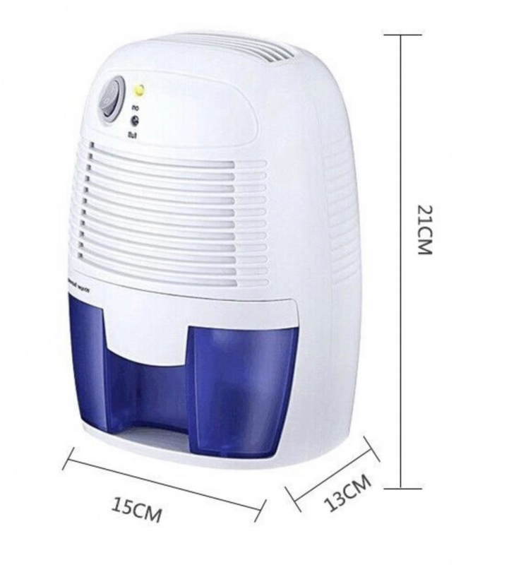 Whisper Technology 輕巧型迷你流動抽濕機 [三腳插頭]