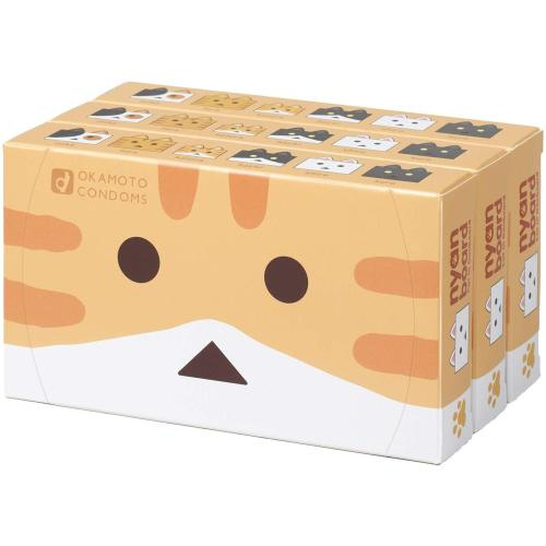  岡本「喵阿愣」12 片裝 乳膠安全套 x 2盒