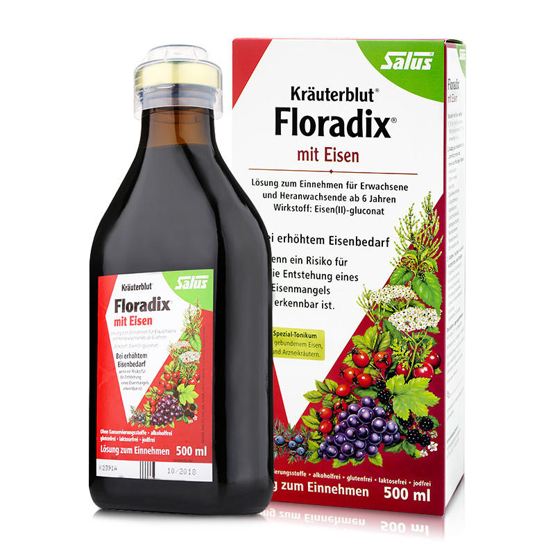 德國 Salus Floradix 鐵+維生素液態配方500ml