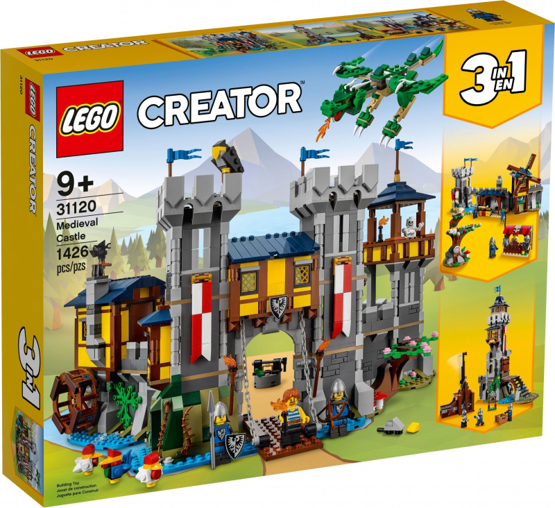 Lego 31120 中世紀城堡 Medieval Castle (Creator 3in1)