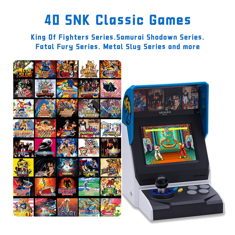 SNK 原裝 NeoGeo mini 迷你復刻懷舊遊戲主機 [美國版]