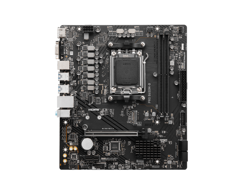 MSI PRO B650M-B MATX (AM5) [現金優惠 $550]