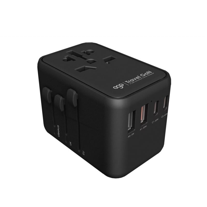 EGO 70W Travel 氮化鎵 4USB 旅行轉換插頭