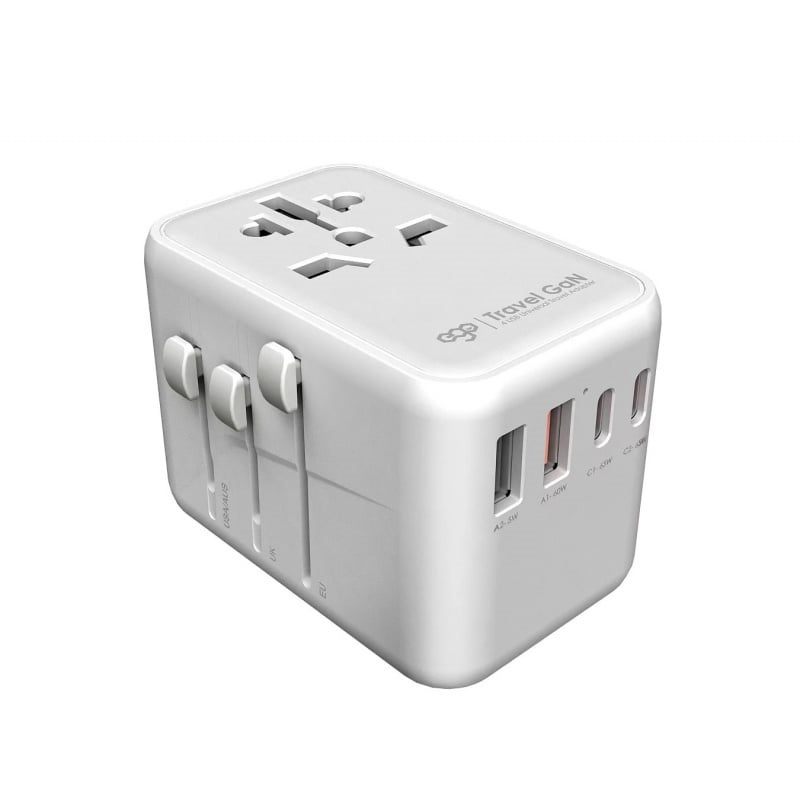 EGO 70W Travel 氮化鎵 4USB 旅行轉換插頭