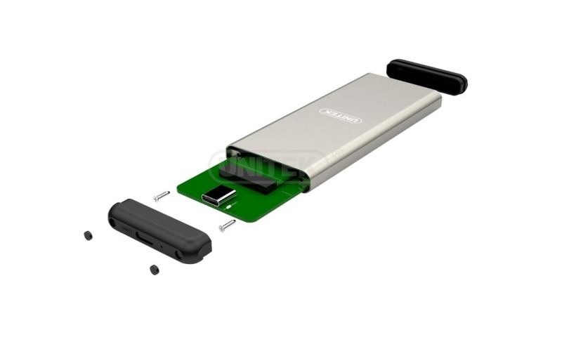 {MPower} Unitek Y-3365 Type-C USB 3.1 M.2 NGFF SATA SSD External Case 外置 硬盤盒 - 原裝行貨