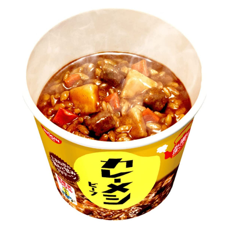 日版 日清 即食杯飯 咖喱牛肉 107g (2件裝)【市集世界 - 日本市集】