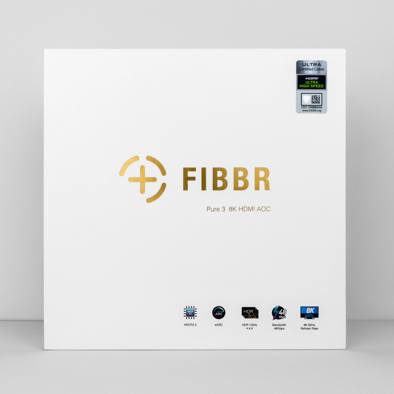 FIBBR Pure3 8K HDMI 光纖線