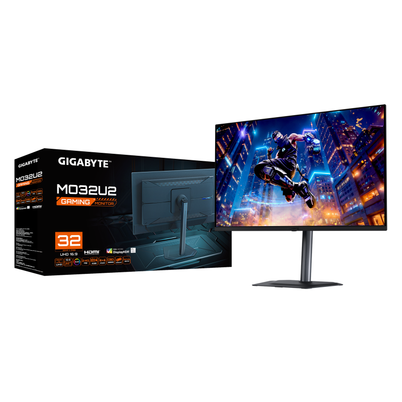 GIGABYTE MO32U2 OLED Gaming Monitor ( 3840 x 2160 QD-OLED / 240Hz / HDR400) GIGABYTE MO32U2 OLED Gaming Monitor ( 3840 x 2160 QD-OLED / 240Hz / HDR400)