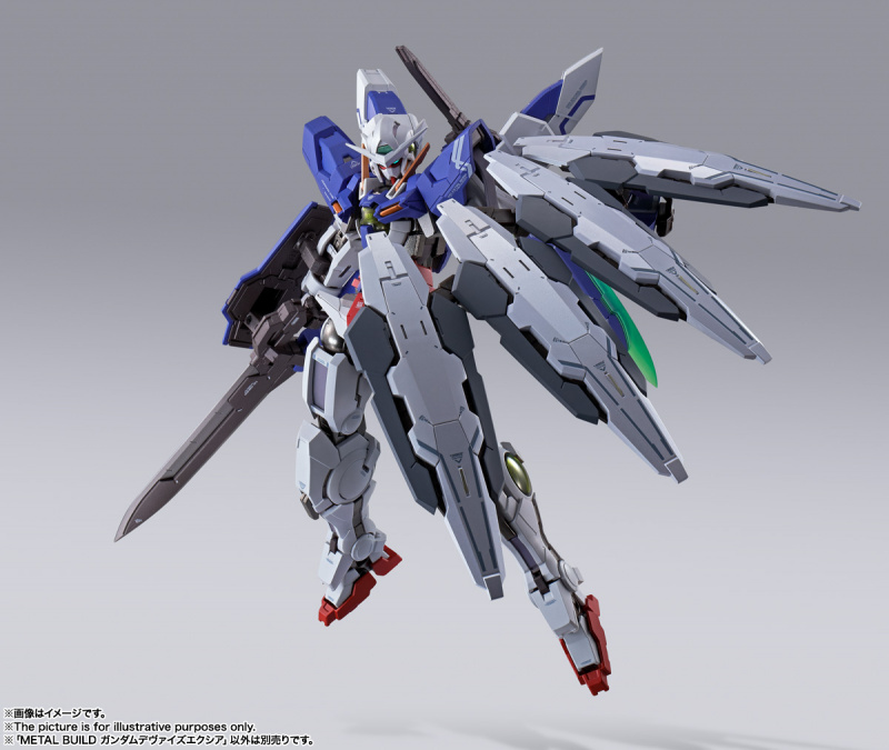 萬代 Metal Build 機動戰士高達 Gundam 00 Revealed Chronicle 高達艾斯亞 試驗型 Devise Exia Figure