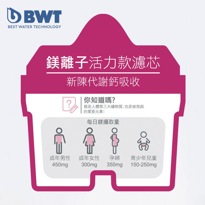 BWT - 鎂離子濾芯 5 + 1 優惠裝