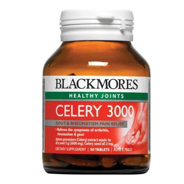 BLACKMORES 澳佳寶 Celery 西芹籽精華 3000mg (50粒）02/2025