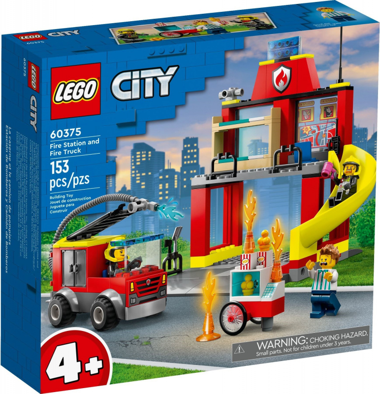 Lego 60375 消防局和消防車Fire Station and Fire Truck (City