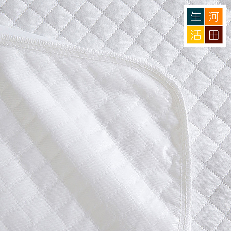 白色防水床笠/隔尿床墊/床單/床褥保護套 | 4層防護 | 高透氣 | 不滲漏 | 安心睡眠
