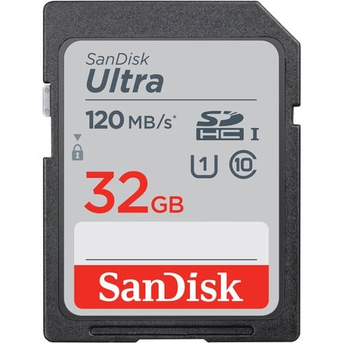 SanDisk Ultra U1 C10 SDXC UHS-I Card 32GB [R:120] SDSDUN4-032G 香港行貨
