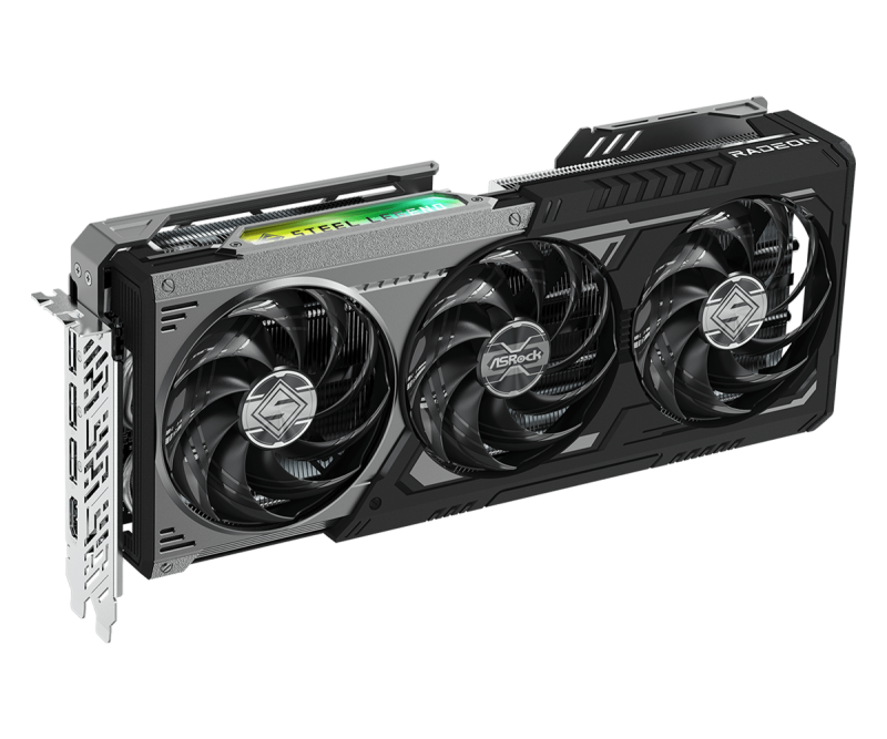 ASRock AMD Radeon™ RX 9070 GRE Steel Legend Dark 12GB OC [現金/轉數快優惠 $4999]
