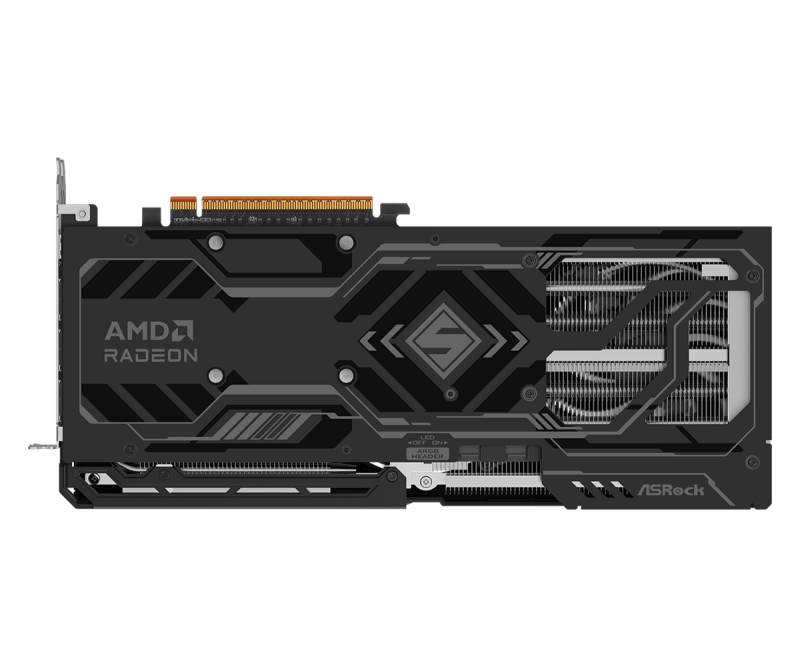 ASRock AMD Radeon™ RX 9070 GRE Steel Legend Dark 12GB OC [現金/轉數快優惠 $4999]