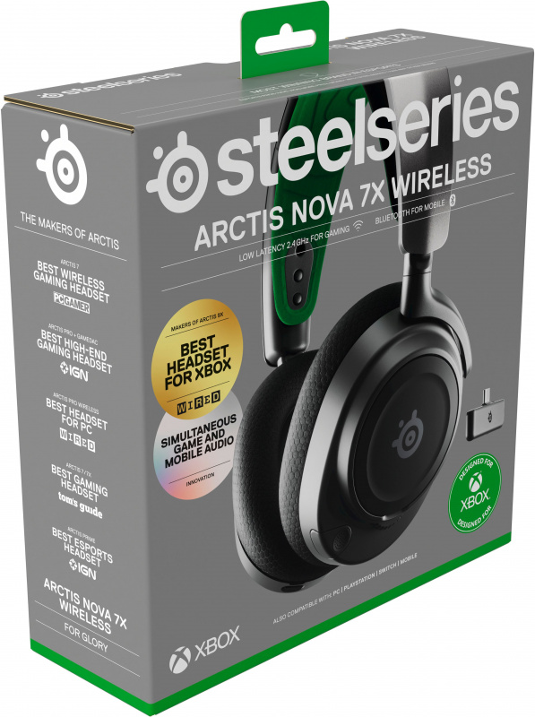 Steelseries Arctis Nova 7 Wireless 系列無線降噪遊戲耳機