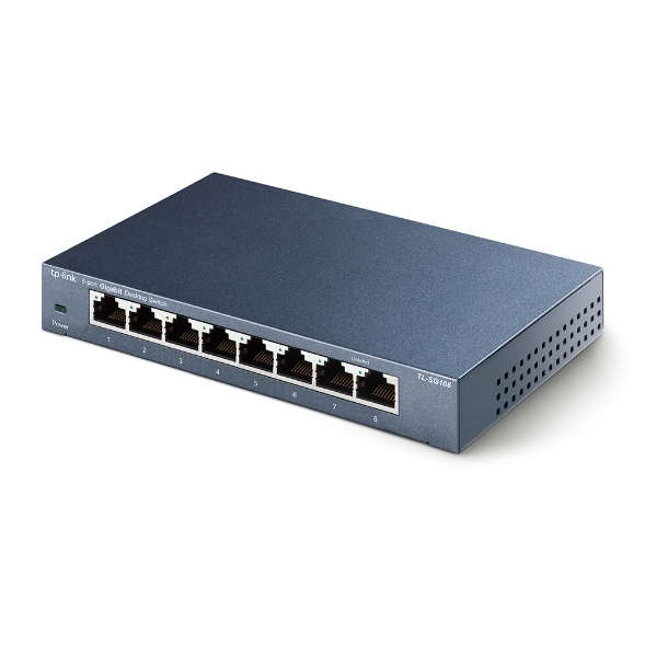 TP-Link TL-SG108 8埠 專業級Gigabit 交換器