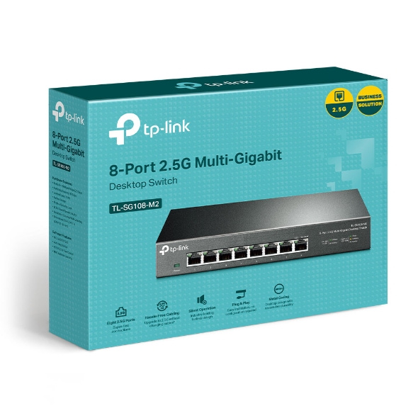 TP-Link TL-SG108-M2 8 埠 2.5G 桌上型交換器