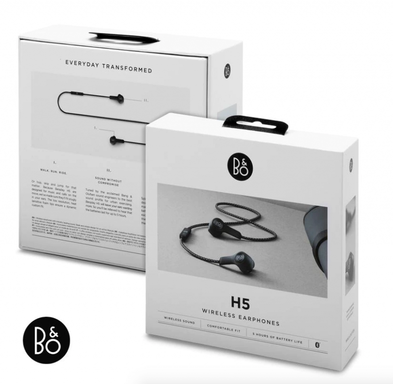 B&O  Beoplay H5 無線藍牙耳機 (黑色)
