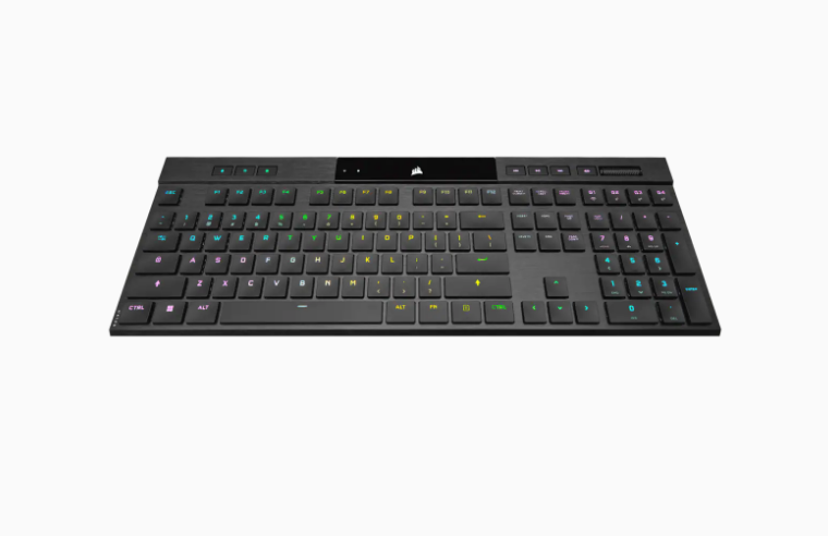CORSAIR K100 AIR WIRELESS RGB Ultra-Thin Mechanical Gaming Keyboard - CHERRY MX Ultra Low Profile Tactile CORSAIR K100 AIR WIRELESS RGB Ultra-Thin Mechanical Gaming Keyboard - CHERRY MX Ultra Low Profile Tactile