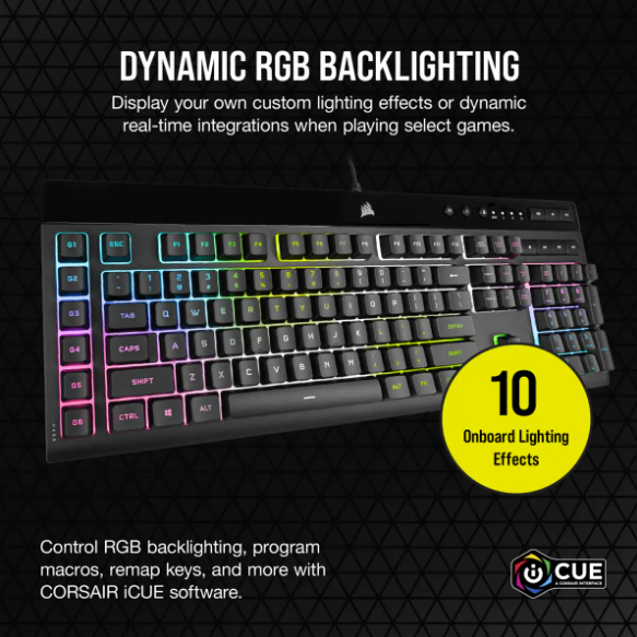 CORSAIR K55 RGB PRO XT Gaming Keyboard