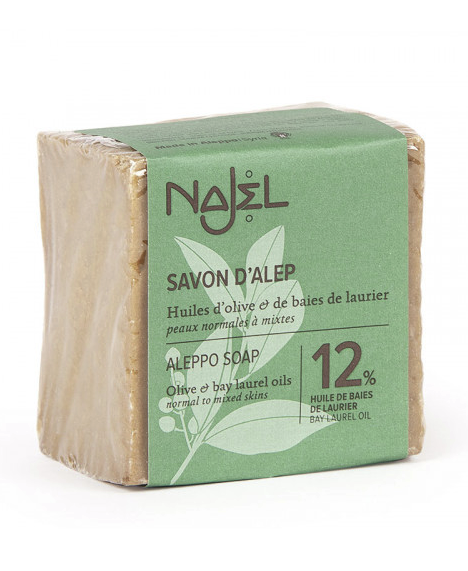 Najel 12%月桂油 + 88% 橄欖油 阿勒坡手工古皂 Aleppo Soap