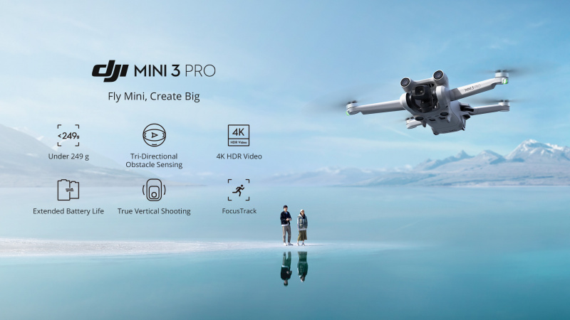DJI Mini 3 Pro 帶屏控飛機套裝