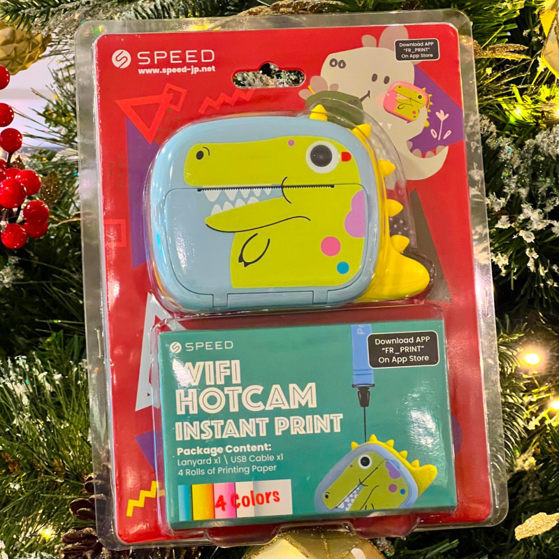 【全港免運費 行貨1年保養】Speed Instant Print 即影即有兒童相機 熱情Cam SP-HOTCAM