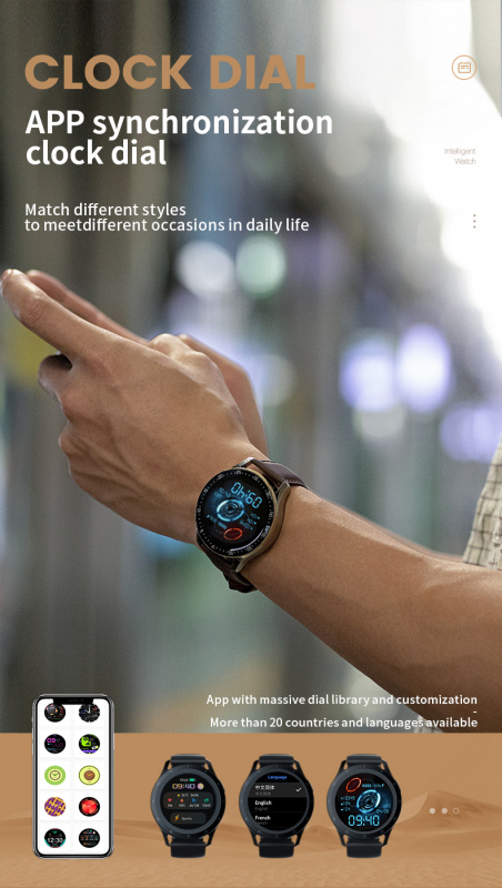 GT5 2合1智能手錶內置TWS真無線藍牙耳機血氧血壓心率智能手錶IP67防水運動手錶